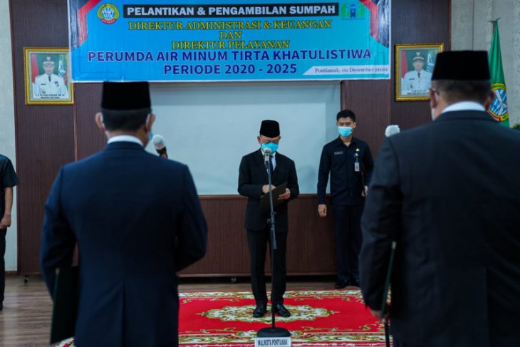 Edi Kamtono minta PDAM tingkatkan layanan dan tekan kebocoran