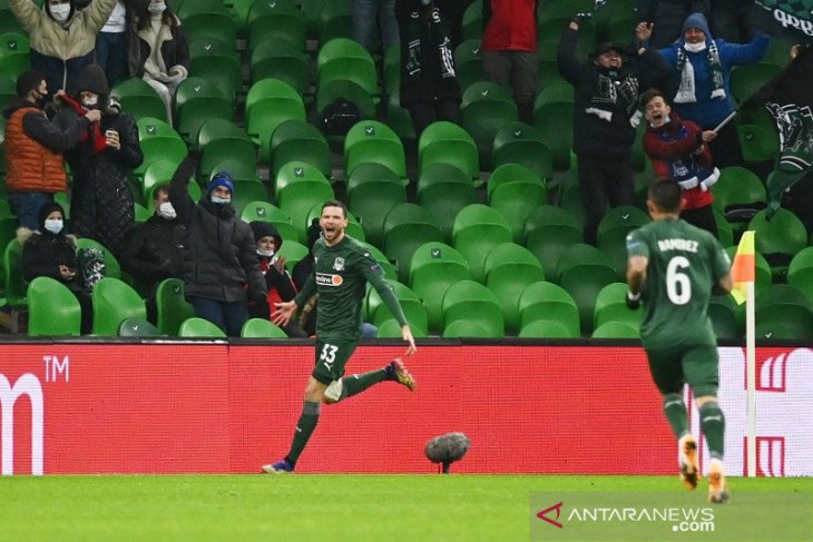Krasnodar kunci posisi ketiga Grup E setelah mengatasi Rennes
