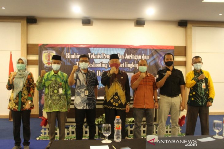 Pemkab HST gelar Bimtek pengenalan jaringan dan troubelshooting