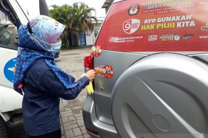 Polisi Kediri kawal ketat distribusi logistik pilkada