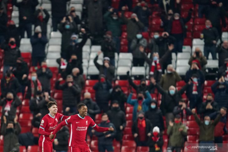 Jurgen Klopp emosional lihat kehadiran suporter di Anfield