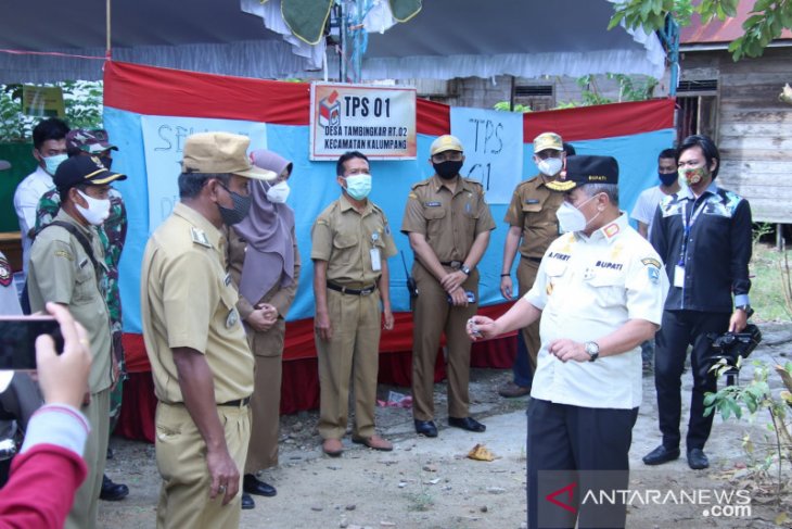Bupati HSS cek kesiapan pelaksanaan Pilkada serentak