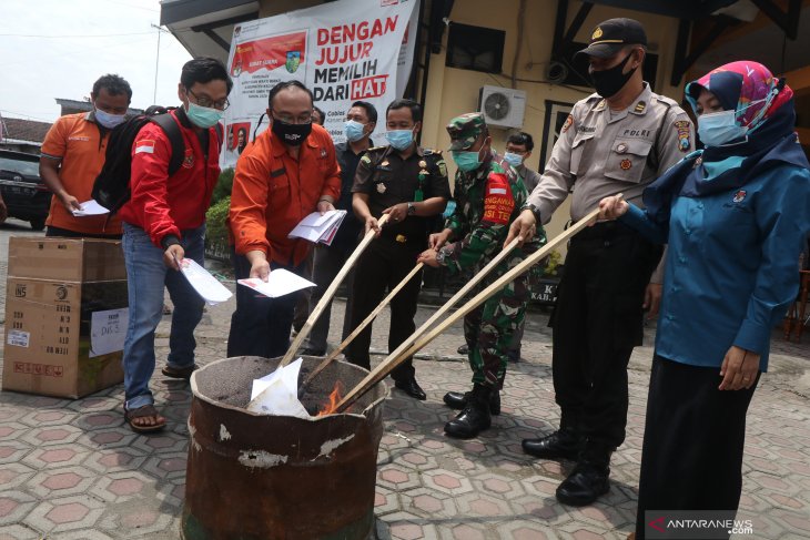 Pemusnahan surat suara Pilkada calon tunggal