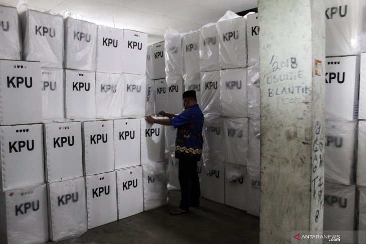 Persiapan pleno terbuka rekapitulasi tingkat Kabupaten