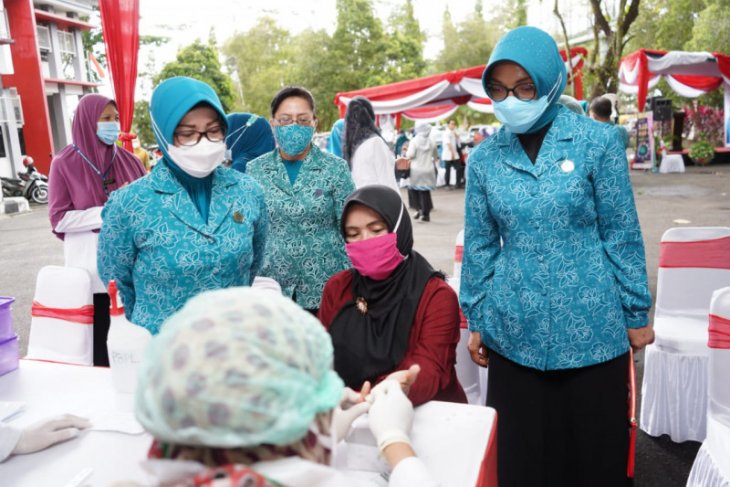 Tim Penggerak PKK Kota Pontianak gelar tes cepat gratis