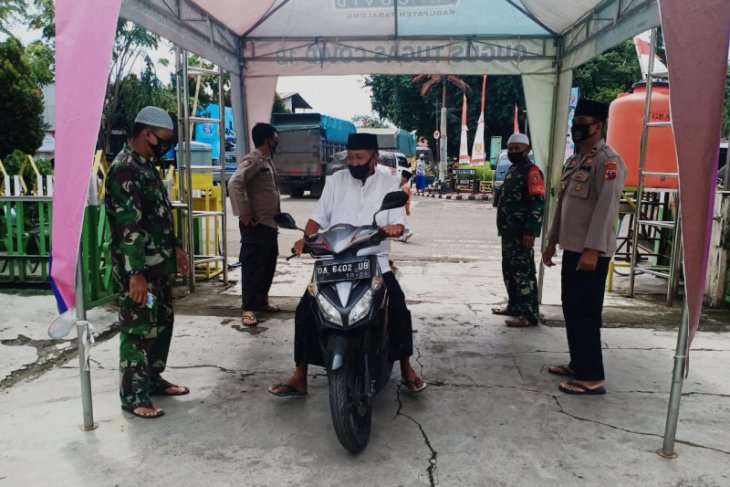 Kodim 1008/Tanjung disiplinkan protokol kesehatan shalat Jumat