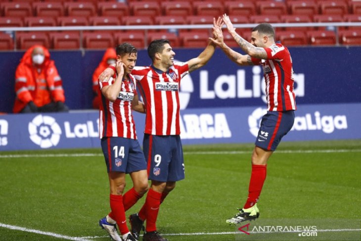 Liga Spanyol: Suarez borong dua gol saat Atletico kalahkan Elche