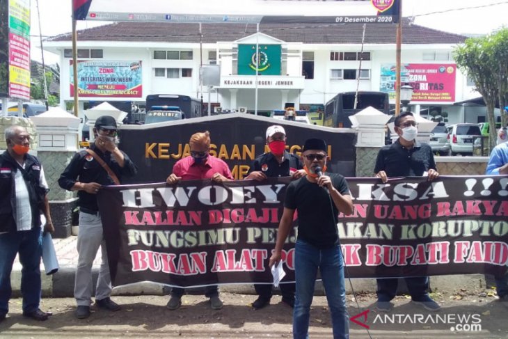 Gerakan Reformasi Jember desak Kejari tak