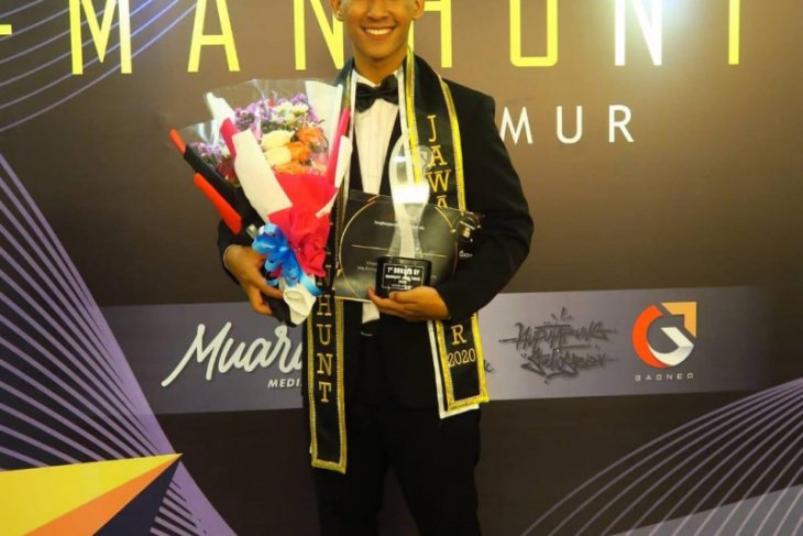 Pemuda asal Balangan raih gelar runner-up Manhunt Jatim 2020