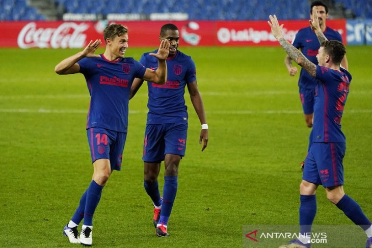 Atletico kokohkan posisi puncak klasemen Liga Spanyol