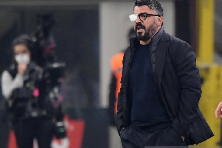 Performa Napoli turun, Gattuso salahkan penyakit matanya