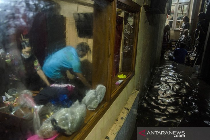 Banjir rendam permukiman di kota Bandung 