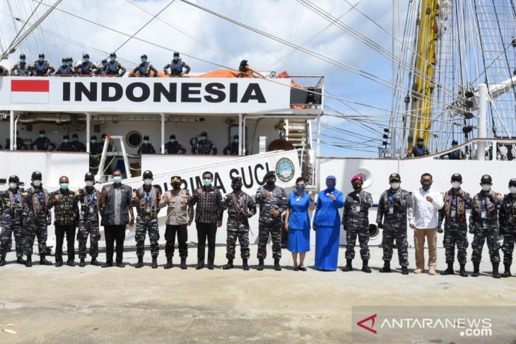 KRI Bima Suci tiba di Kupang