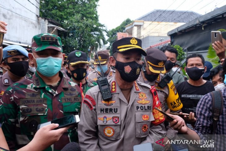 Kodim Jakarta Pusat patroli gabungan terkait lturunnya arangan FPI