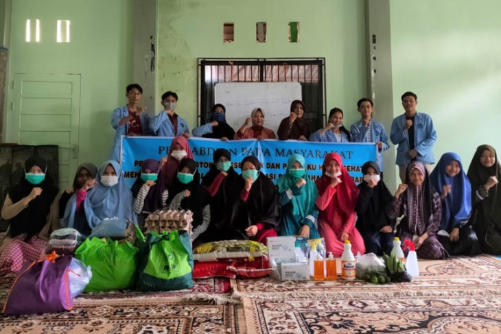 Tim Dosen Sipil Polnep gelar kegiatan pengabdian masyarakat cegah COVID-19