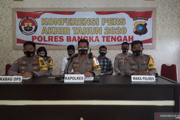 Polres Bangka Tengah minta warga tidak berkerumun rayakan Tahun Baru