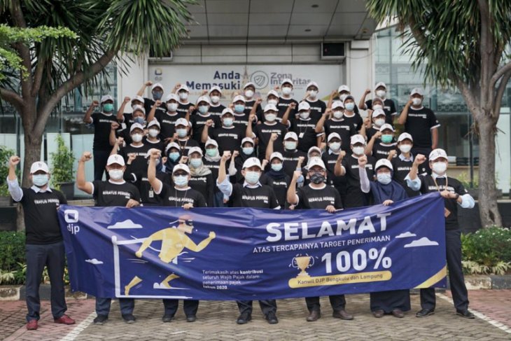 Kanwil DJP Bengkulu Lampung lampaui target penerimaan pajak 2020