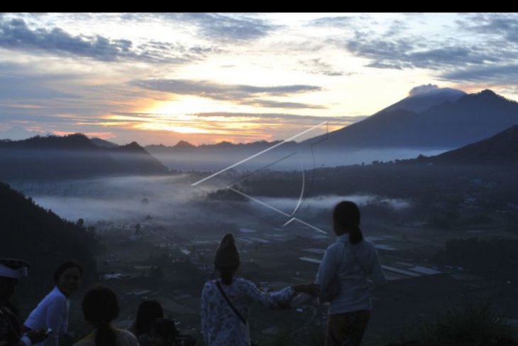 Matahari terbit pertama di tahun 2021