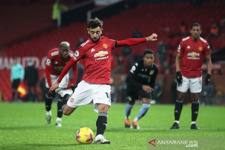 Liga Inggris: Manchester United bekuk Aston Villa 2-1