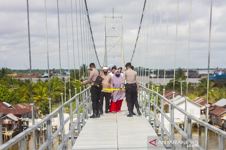 Kawasan Ekowisata Jembatan Antasan Bromo Di Tutup Sementara