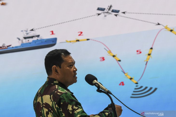 KSAL Yudo Margono beri motivasi penyelam terlibat operasi SAR Sriwijaya Air