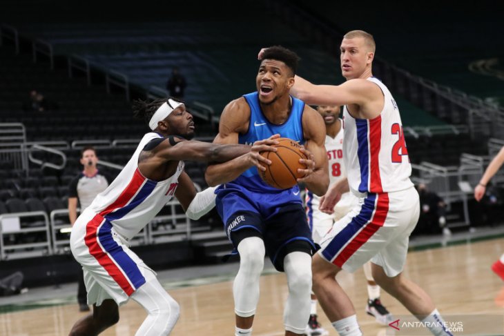 Antetokounmpo raih MVP All-Star NBA saat Team LeBron mendominasi