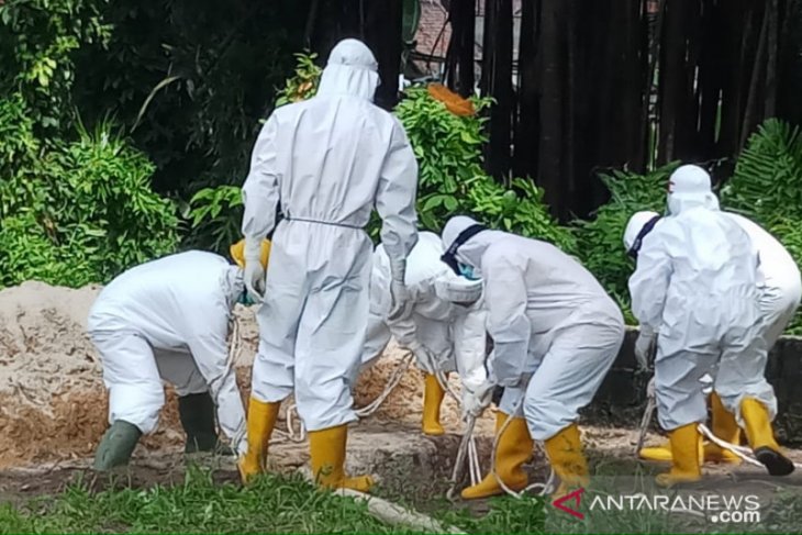 Satgas COVID-19 Bangka catat delapan pasien meninggal dunia