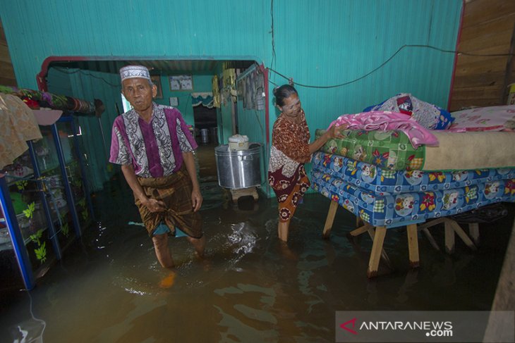 Banjir Di Desa Sungai Rangas Ulu