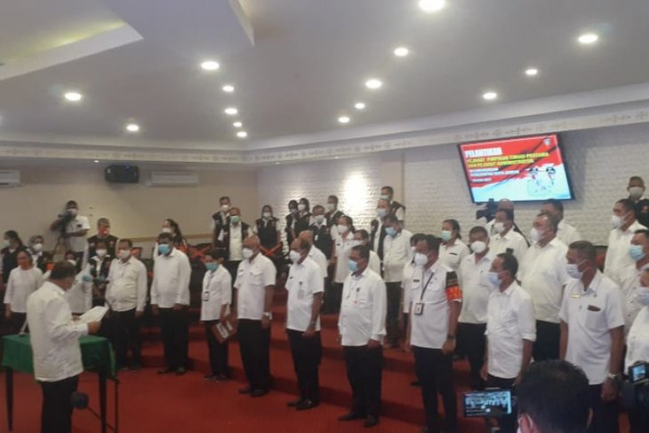 27 pejabat eselon dua dan tiga Pemkot Ambon dirotasi