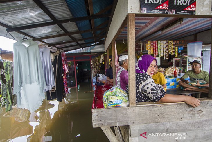 Banjir Di Desa Sungai Rangas Ulu