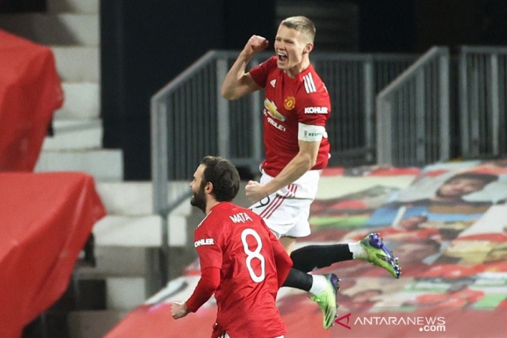 Gol sundulan Scott McTominay antar MU melaju ke putaran keempat Piala FA