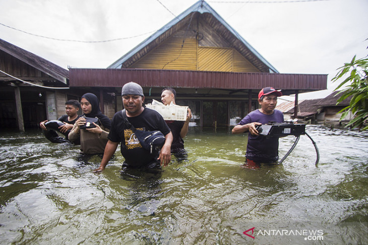 Banjir Di Bati Bati Kalsel