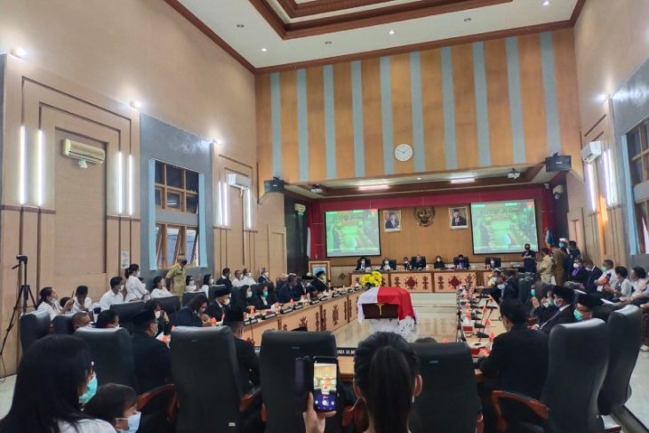 DPRD Kota Ambon gelar paripurna lepas jenazah anggota partai Nasdem