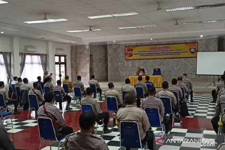 Jelang vaksinasi, Polres Cilegon kumpulkan Bhabinkamtibmas