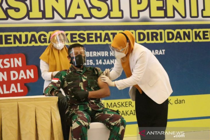 Vaksinasi jadi ikhtiar Kalbar bebas dari COVID-19