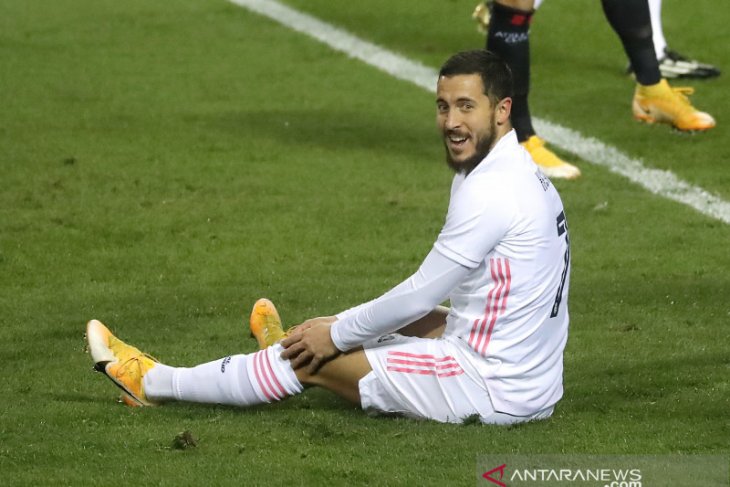 Zidane sebut Eden Hazard butuh dukungan agar kembali percaya diri