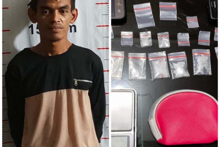 Sahputra nelayan bandar sabu ditangkap Polsek Pangkalan Brandan