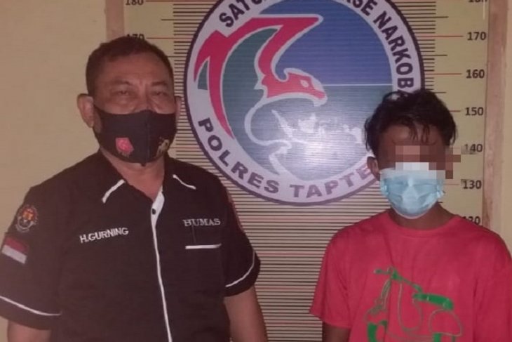 Polres Tapteng amankan pria pemiliki 19 paket sabu
