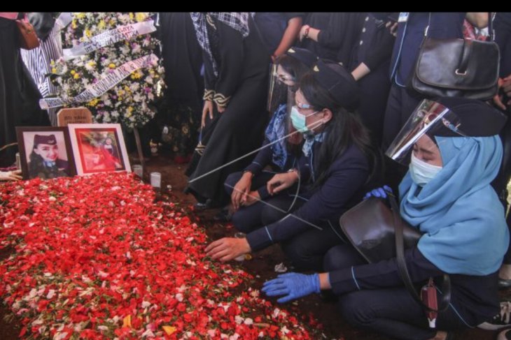 Pemakaman pramugari korban Sriwijaya Air