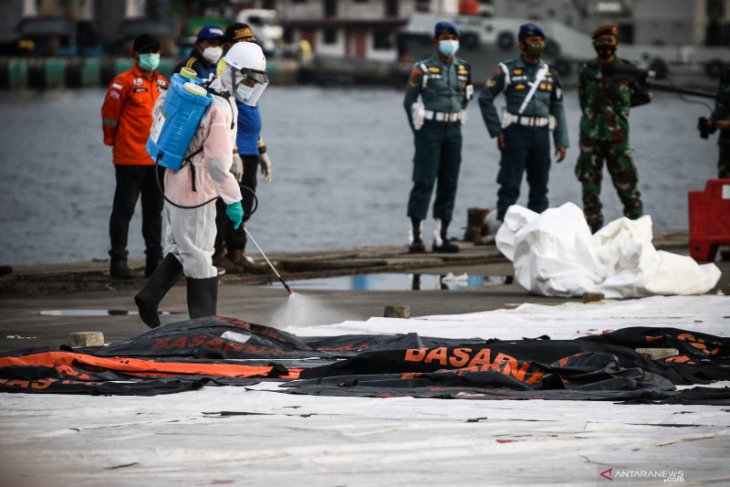 Tim DVI Polri telah terima 188 kantong jenazah SJ-182