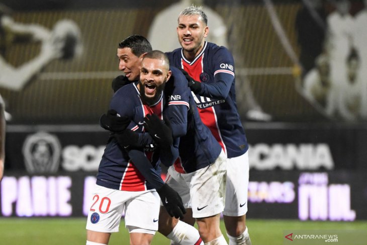 PSG ke puncak klasemen sementara usai mengalahkan Angers 1-0