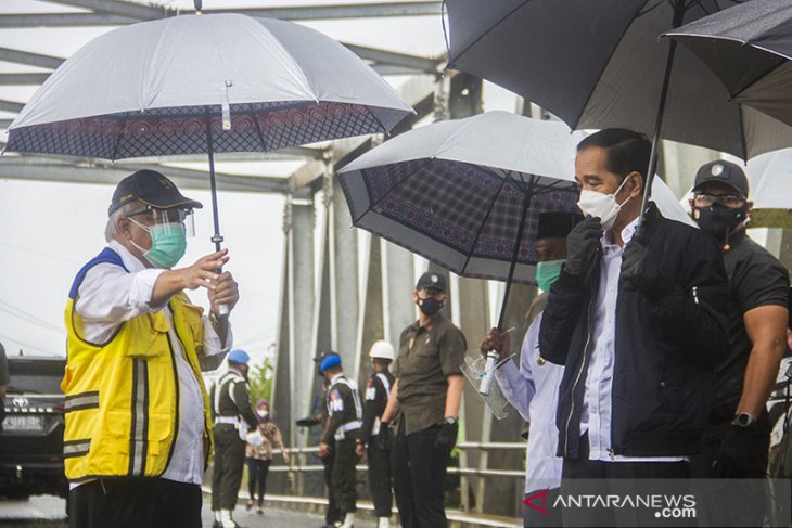 Presiden Tinjau Langsung Banjir di Kalsel