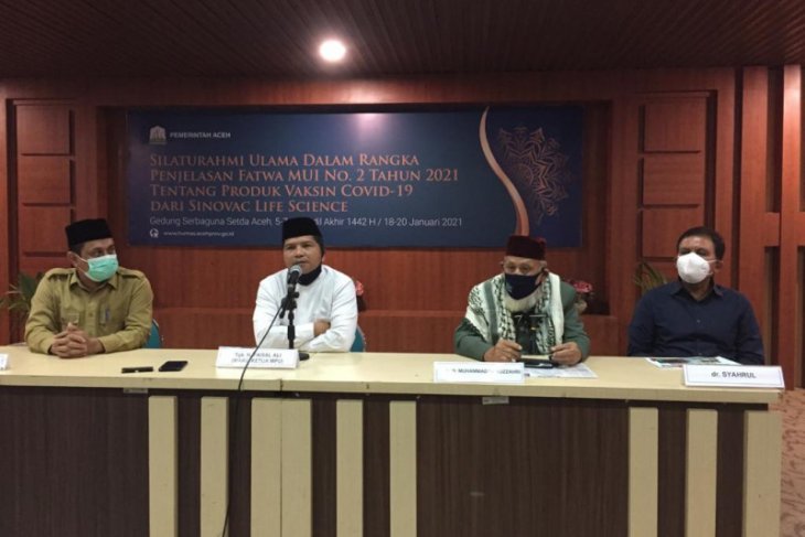 Dukung vaksinasi, Ini penjelasan MPU Aceh