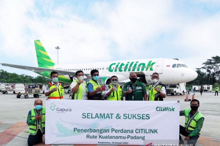 Citilink layani rute Padang-Medan empat kali sepekan