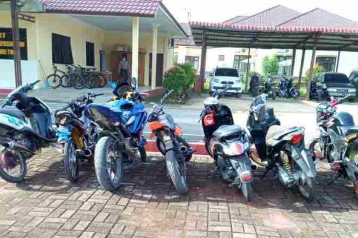 Resahkan warga, Polres Tapteng buru dan amankan septor knalpot blong