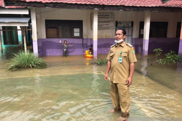 Plt Kadisdik : Sebanyak 73 sekolah di Balangan terdampak banjir