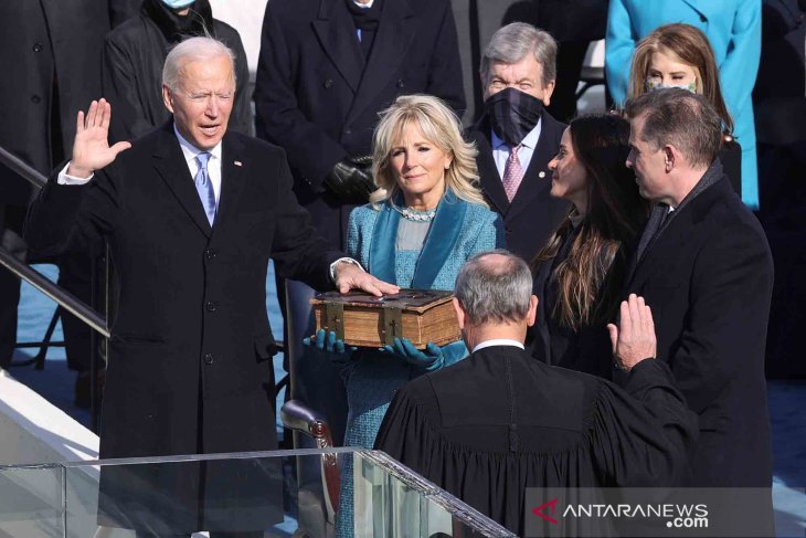 Ini tanggapan tokoh dunia tanggapi pelantikan Joe Biden