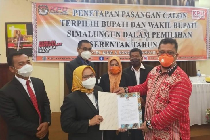 KPU butuh waktu 11 jam penetapan paslon Kepala Daerah Simalungun terpilih