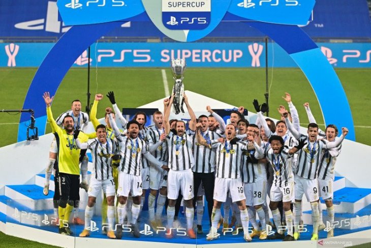 Juventus juara Piala Super Italia setelah kalahkan Napoli 2-0
