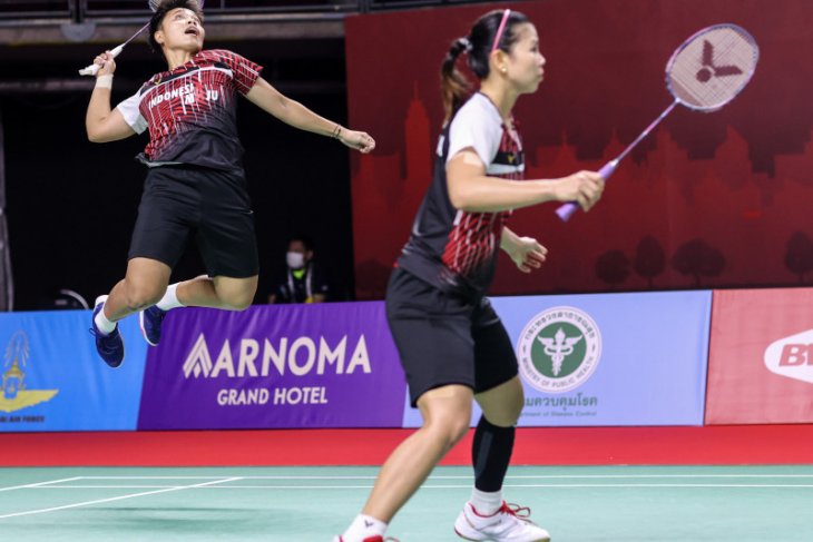 Greysia/Apriyani depak ganda Denmark untuk lolos semifinal Thailand Open II